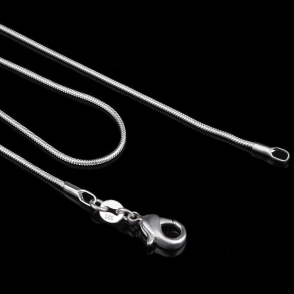 STAMPED 925 STERLING SILVER NECKLACE - Picture 6 of 6